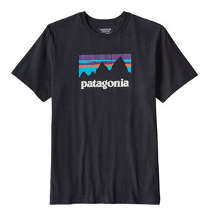 Patagonia Shop Sticker Cotton T-Shirt Small NWT